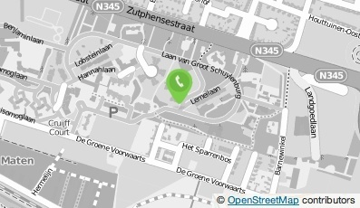 Bekijk kaart van Stichting 's Heeren Loo Zorggroep Gentiaan in Apeldoorn