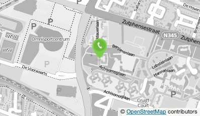 Bekijk kaart van Achisomoglaan 21t/m29 (Victorialaan 1-4) in Apeldoorn
