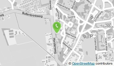 Bekijk kaart van Horsterweg 254-256 in Ermelo