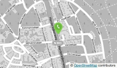 Bekijk kaart van Stichting 's Heeren Loo Zorggroep in Ermelo