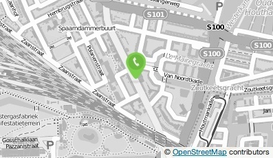 Bekijk kaart van OBA Spaarndammerbuurt in Amsterdam