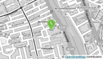 Bekijk kaart van OBA CC Amstel in Amsterdam