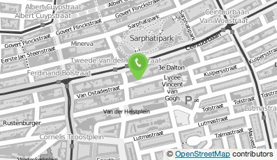 Bekijk kaart van Inloophuis Makom in Amsterdam