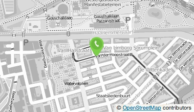 Bekijk kaart van Inloophuis Westerpark in Amsterdam