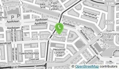 Bekijk kaart van Centrum Corelli  in Amsterdam