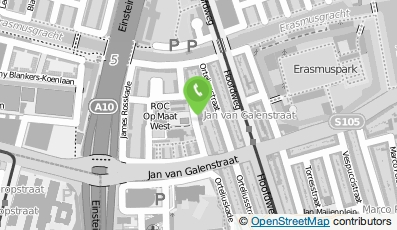 Bekijk kaart van KBS de Springplank in Amsterdam