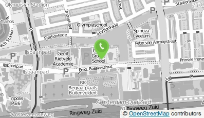 Bekijk kaart van Geert Groote School 2 - GGS2 in Amsterdam