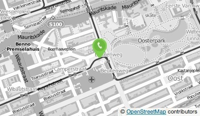 Bekijk kaart van Stichting Burenhulp Oost in Amsterdam