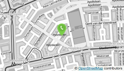 Bekijk kaart van Hygiëaplein 47 in Amsterdam