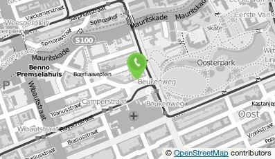 Bekijk kaart van Dynamo Dienstencentrum Oosterpark in Amsterdam
