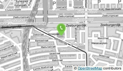 Bekijk kaart van Stichting Oppascentrale en Kdv Kriterion in Amsterdam