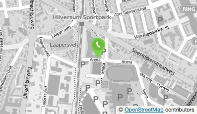 Bekijk kaart van MBO College Hilversum in Hilversum