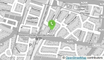 Bekijk kaart van Stichting Service-Flat De Rozenburgh in Heemstede