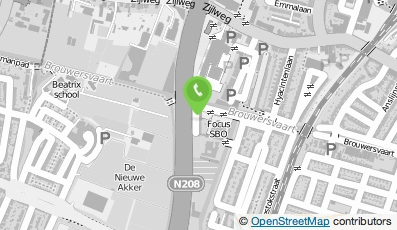 Bekijk kaart van Hero KinderdagverbIijf/BSO Houtmanpad in Haarlem