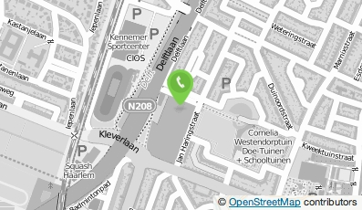 Bekijk kaart van Hero BSO Hoenstraat 3 in Haarlem