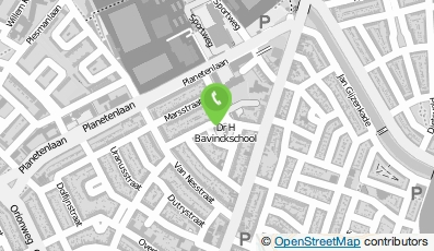 Bekijk kaart van Hero Kinderdagverblijf Crommelinstraat in Haarlem