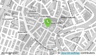 Bekijk kaart van Stichting het Hofje in den Groenen Tuin in Haarlem