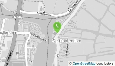 Bekijk kaart van Stichting Dorpshuis Oostknollendam in Oostknollendam
