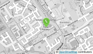 Bekijk kaart van Tabor College, Oscar Romero in Hoorn (Noord-Holland)