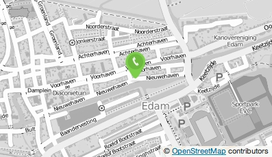 Bekijk kaart van Stichting Botterverhuur in Edam
