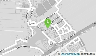 Bekijk kaart van Kindercentrum Broek in Waterland in Broek In Waterland