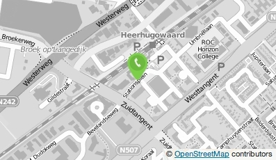 Bekijk kaart van Stichting GGZ Noord-Holland-Noord in Heerhugowaard