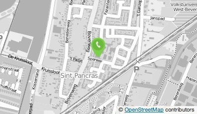 Bekijk kaart van Rooms-Katholieke Basisschool Paus Johannes in Sint Pancras