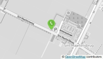 Bekijk kaart van Stichting Dorpskrant De Uytkijk in Sint Maartensbrug