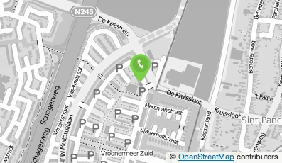 Bekijk kaart van Klein Alkmaar Louis Couperusstraat in Alkmaar