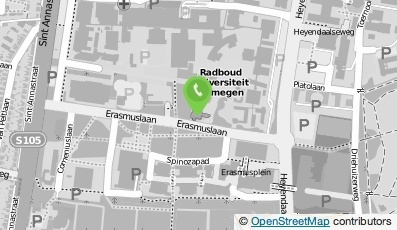 Bekijk kaart van Stichting Oecumenische Studentenkerk Nijmegen in Nijmegen