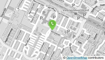 Bekijk kaart van Hospice Berkenstein in Veenendaal