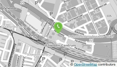Bekijk kaart van Gemeenschappelijke regeling DCMR Milieudienst Rijnmond in Schiedam