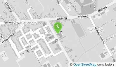 Bekijk kaart van Borgman van Empelen Tuinen in Zwartebroek