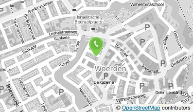 Bekijk kaart van VVE Eendrachtstraat 1 en 3 in Woerden