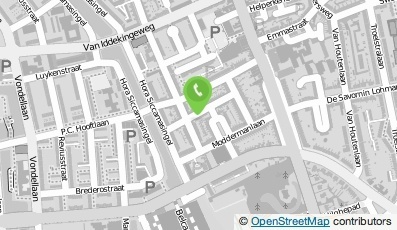 Bekijk kaart van Vereniging van Eigenaars van Panhuysstraat 24 en 24a in Groningen