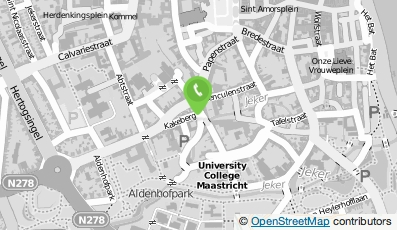 Bekijk kaart van Studenten Service Centrum in Maastricht
