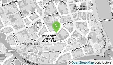 Bekijk kaart van Universiteitsbibliotheek Maastricht in Maastricht
