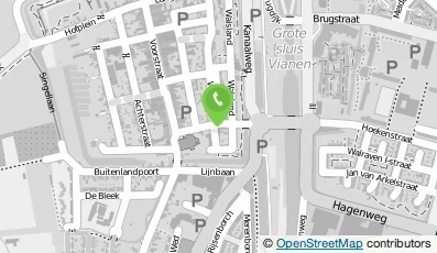 Bekijk kaart van VVE App.geb. Korte Kerkstraat in Vianen (Utrecht)