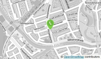 Bekijk kaart van VVE Prinsesseweg 33 en 33a te Groningen in Groningen