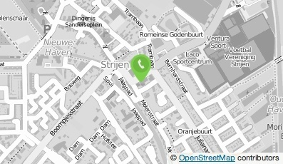 Bekijk kaart van VVE VVE Oranjestraat 4-24 en 28 in Strijen