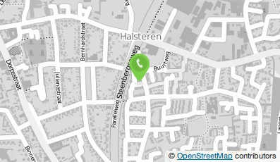 Bekijk kaart van Womacks in Halsteren