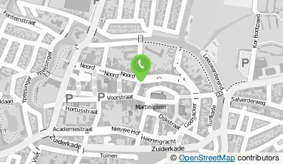 Bekijk kaart van Dienst Noardwest Fryslan in Franeker