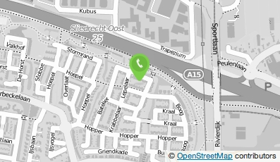 Bekijk kaart van Hofstede Bedrijfshuisvesting Drechtsteden/Alblasserw. B.V. in Sliedrecht