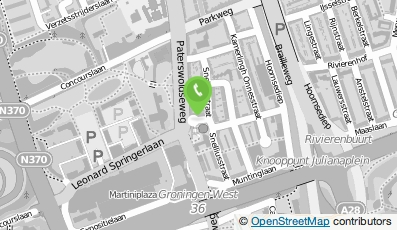Bekijk kaart van Practice Musculoskeletal Medicine Groningen in Groningen