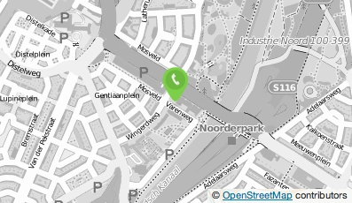 Bekijk kaart van OBS Blijhaven in Amsterdam