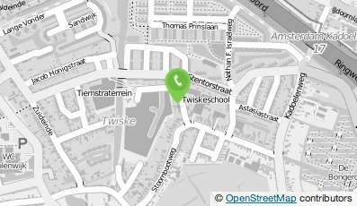 Bekijk kaart van OBS Twiske  in Amsterdam