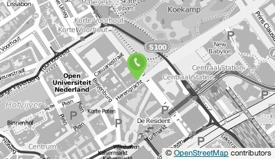 Bekijk kaart van VVE Herengracht 56/56A te 's-Gravenhage in Den Haag