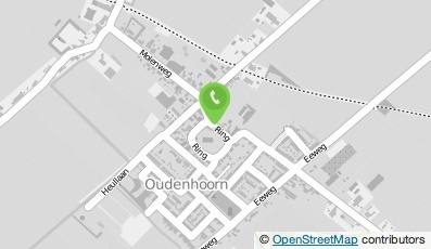 Bekijk kaart van Bakkerij Van den Berg B.V.  in Oudenhoorn