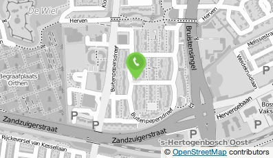 Bekijk kaart van Gezondheidspraktijk Buitenpepers in Den Bosch