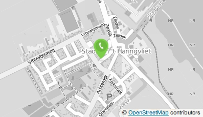 Bekijk kaart van Veiligheidsregio R'dam-Rijnm. Post Stad a/h Haringvliet in Stad aan 'T Haringvliet